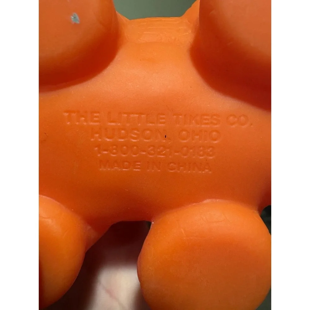 Vintage Little Tikes Toddle Tots Dinosaur Mountain Replacement Dinosaur Orange